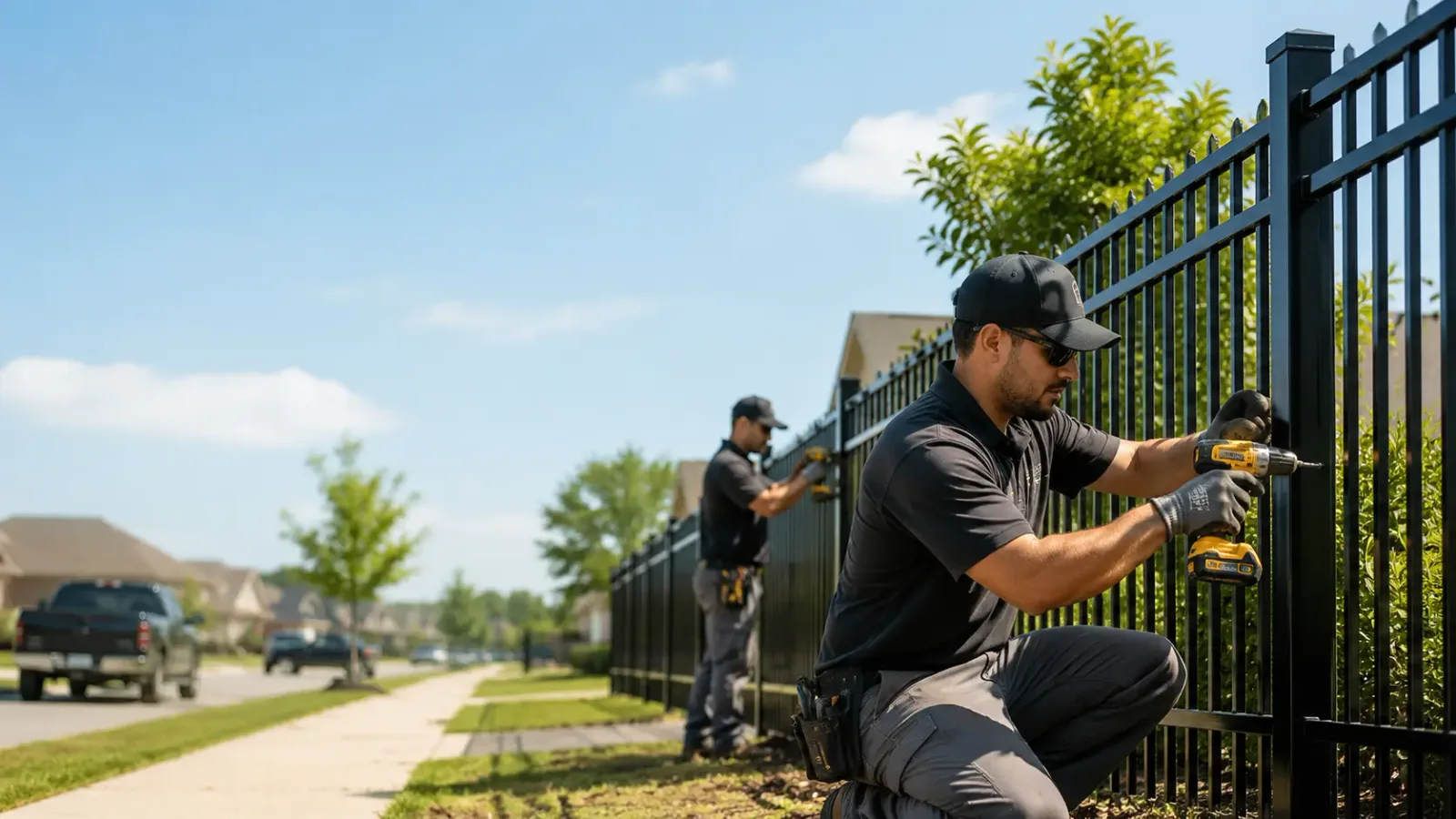 Metal Fence Installation in Springfield Center, NY